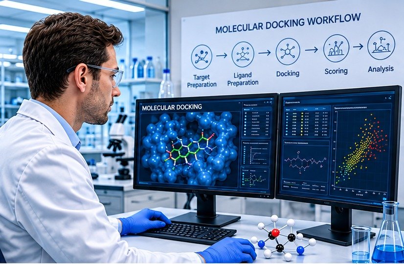 Molecular Docking workflow — research and technical support